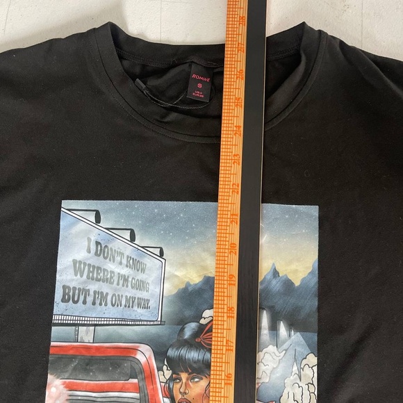 Romwe I Don’t Know Where I’m Going But I’m On My Way ..Women’s Graphic Tee Small - Picture 8 of 8